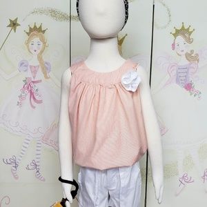 Flare Top with Flower detail and Shorts